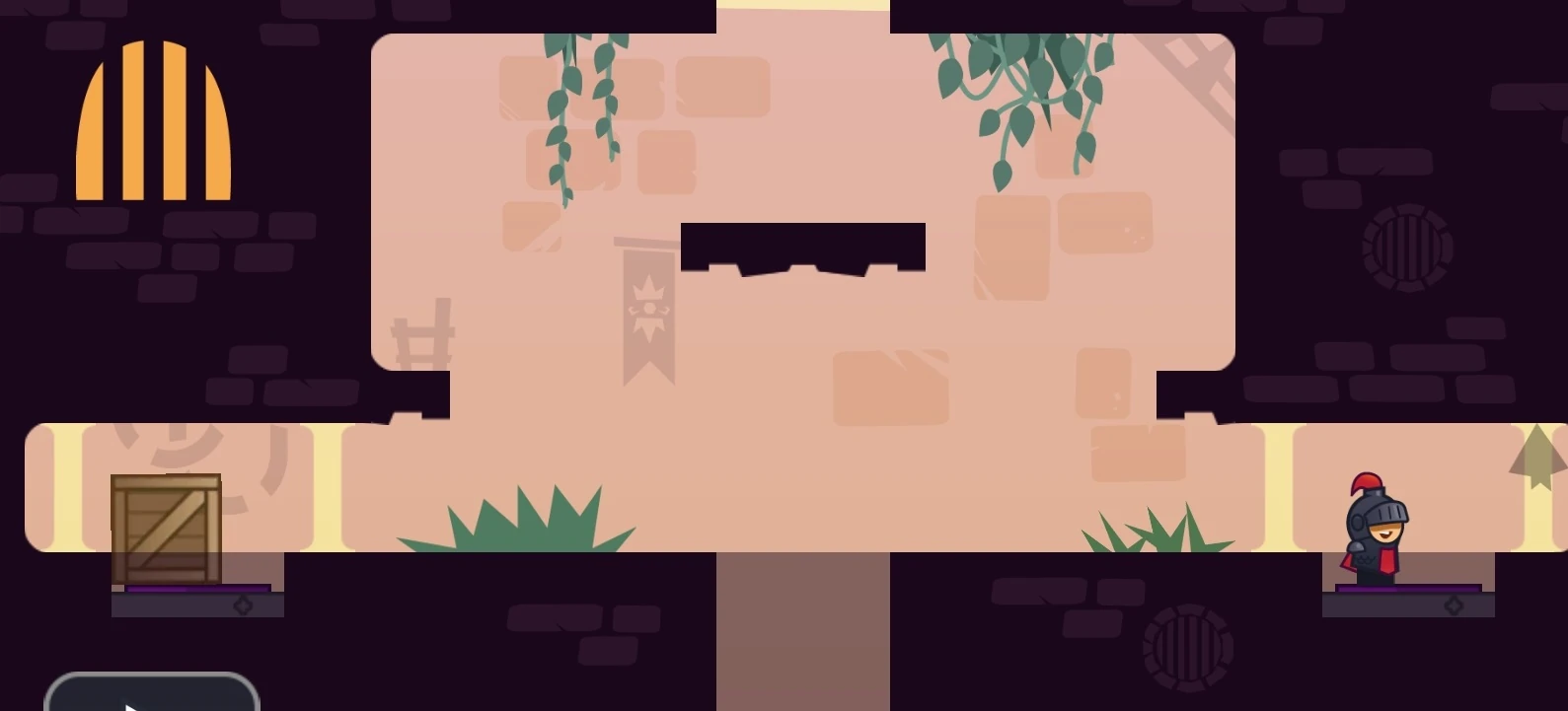 Tricky Castle gameplay scene for level 23 guide
