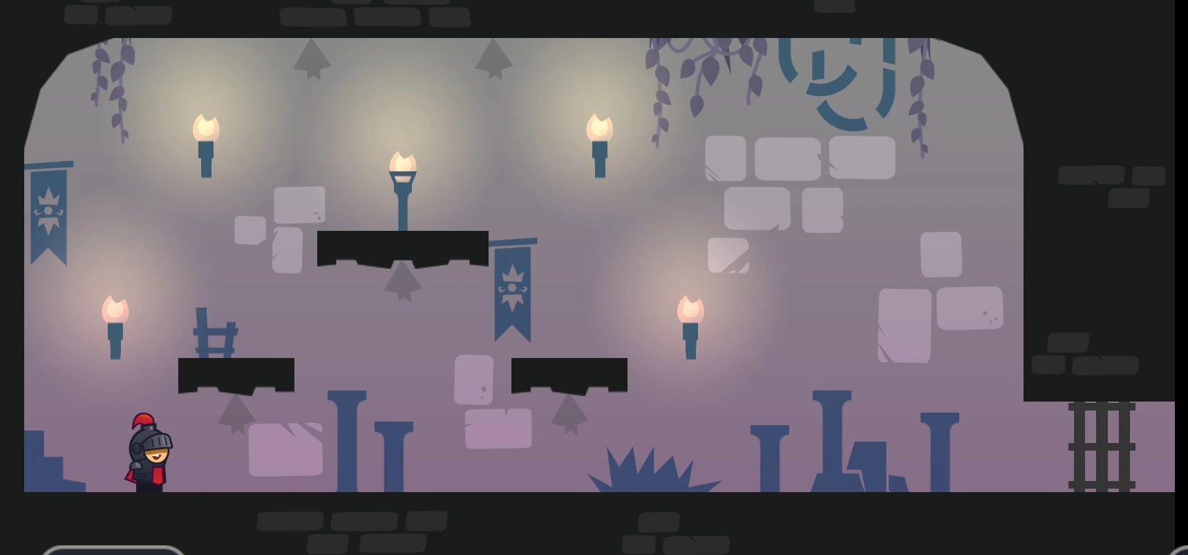 Tricky Castle gameplay scene for level 30 guide
