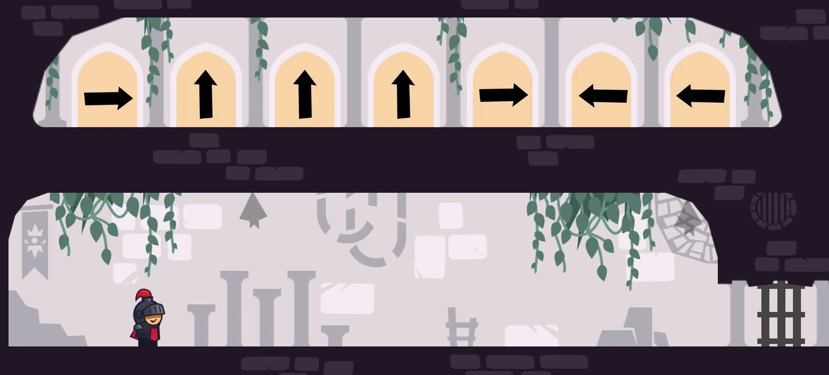 Tricky Castle gameplay scene for level 49 guide