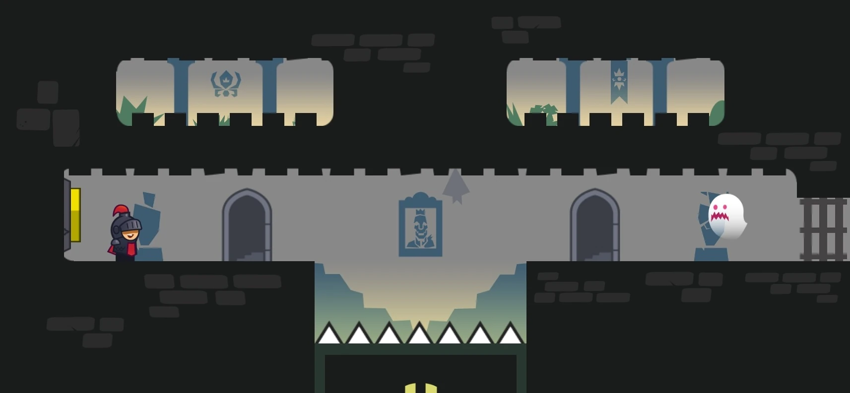 Tricky Castle gameplay scene for level 50 guide