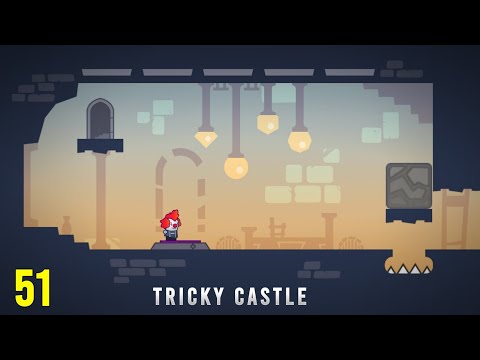 Tricky Castle gameplay scene for level 51 guide