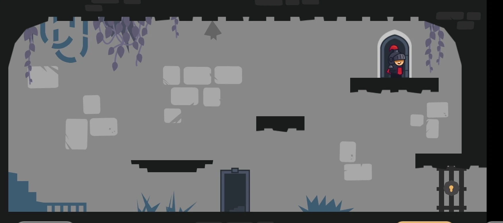 Tricky Castle gameplay scene for level 9 guide